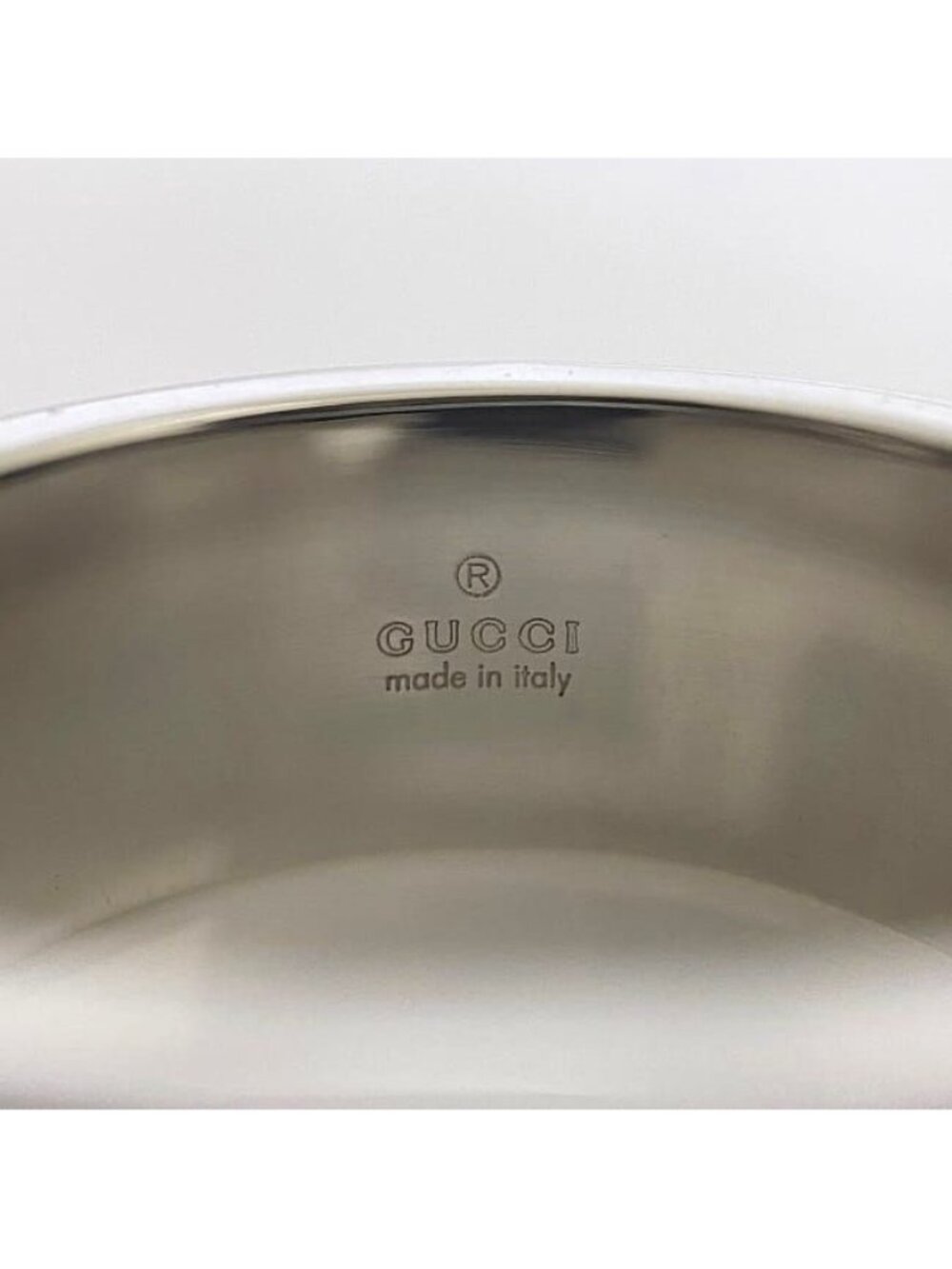 Gucci Ring Silver Cut - Picture 5 of 8